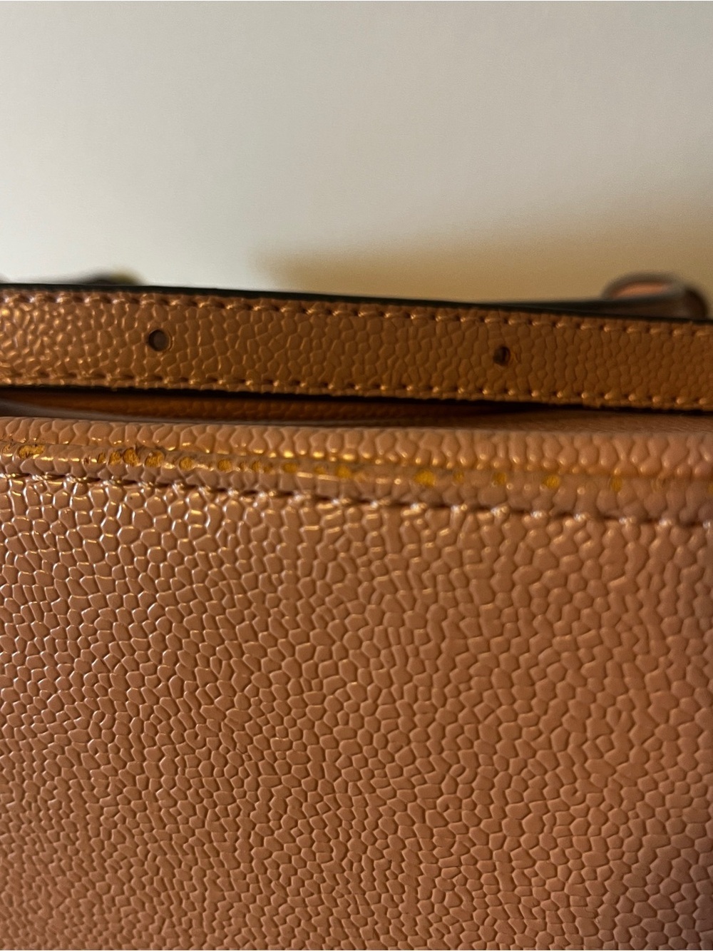 Anne Klein Bag, Mauve Pink Dome Satchel - Picture 11 of 11
